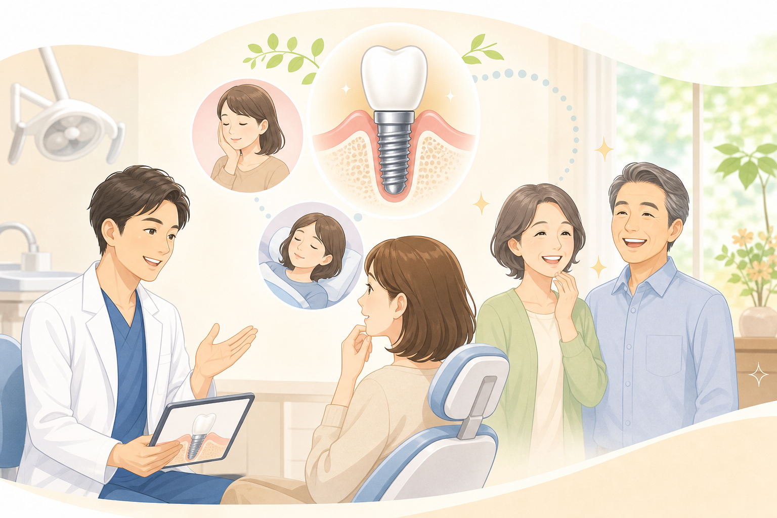 インプラント治療が怖いあなたへ｜横浜市の歯科医が教える痛みと回復の真実